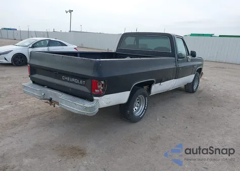 1986 Chevrolet C10 из США, поврежденный, VIN 2GCDC14HXG1180195